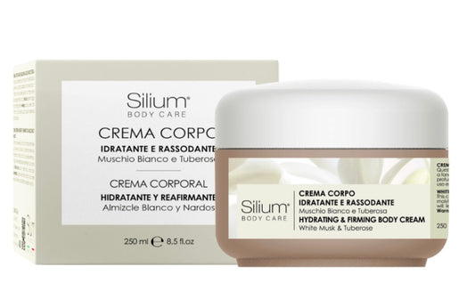 Silium crema corpo idratante e rassodante - muschio bianco & tuberosa