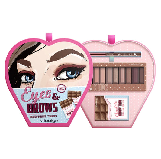 Misslyn Eyes & Brows Chocolate Factory Set