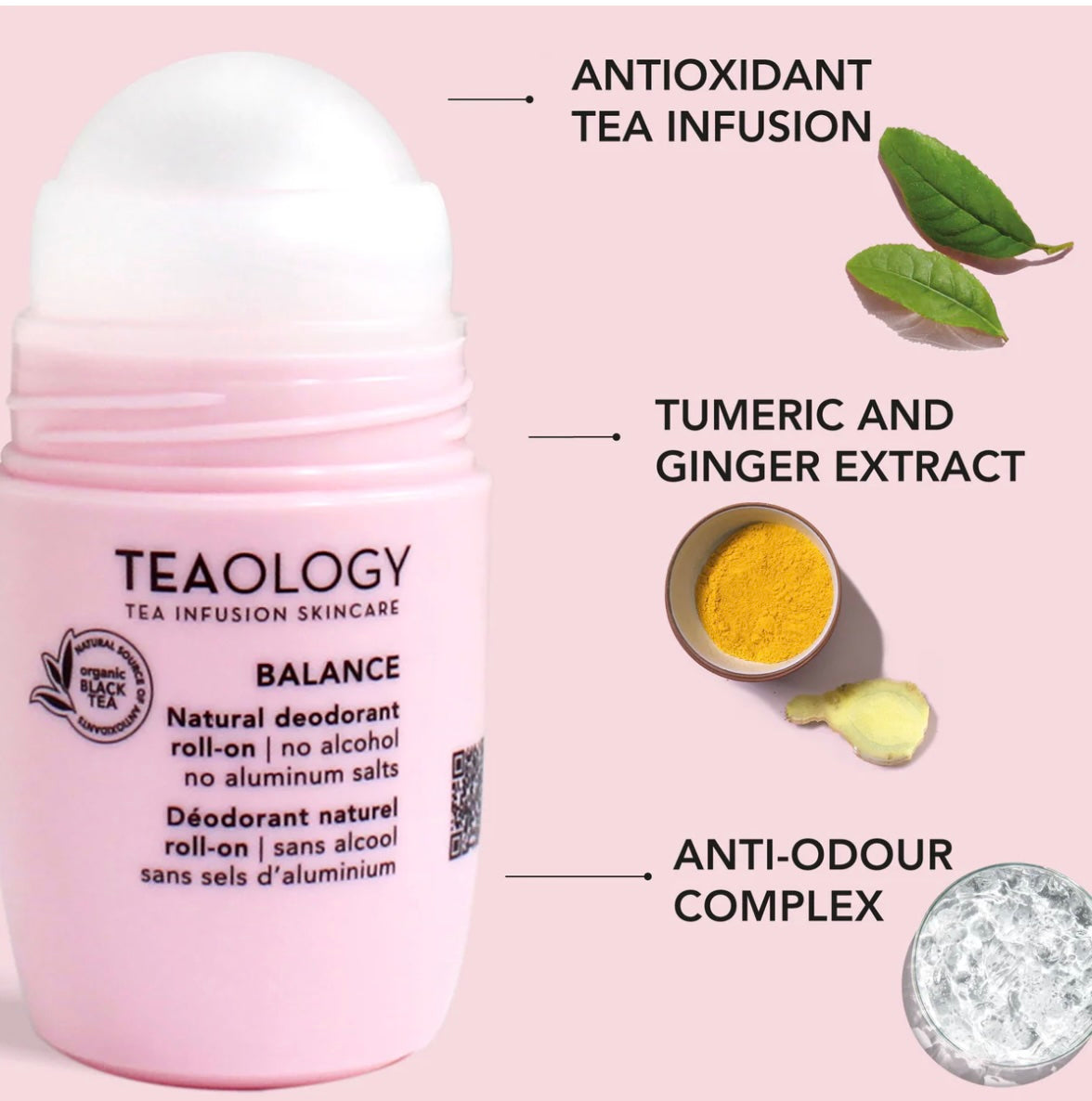 Teaology Balance Deodorant 2x40ml