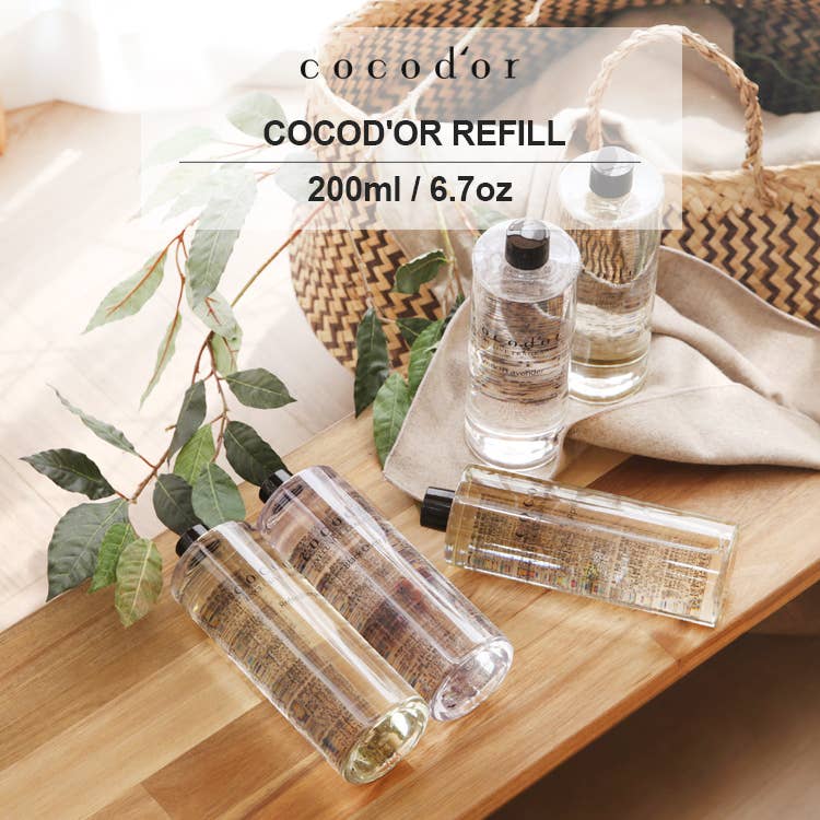 Ricarica Cocodor 200 ml (6,7 oz) /Profumo alla rosa