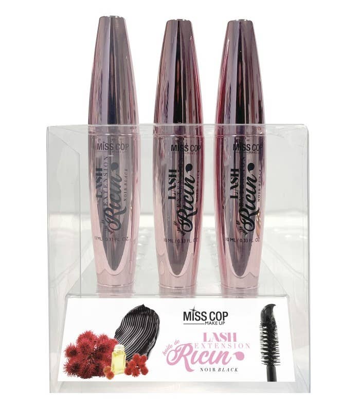 Misscop MASCARA PER L'ESTENSIONE DELLE CIGLIA CON OLIO DI RICINO