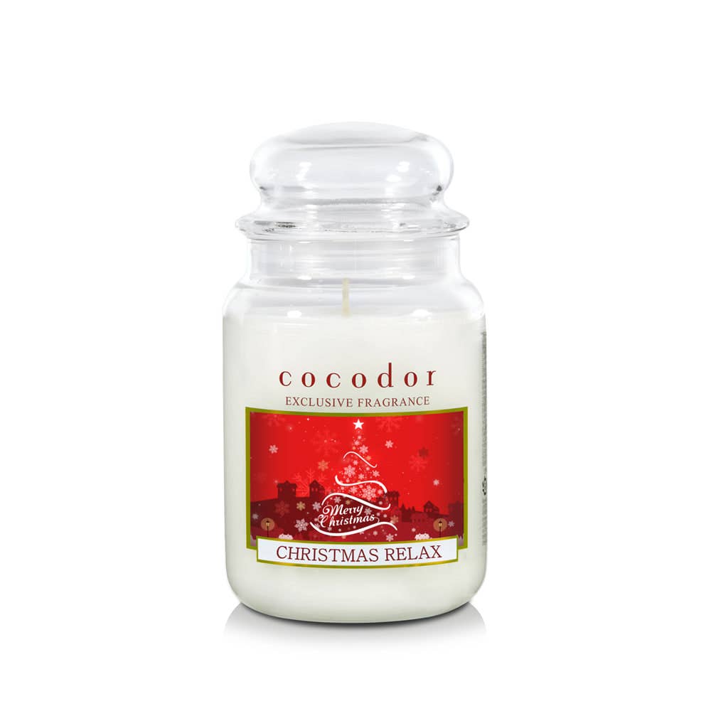 Cocodor Candela profumata grande Christmas Relax