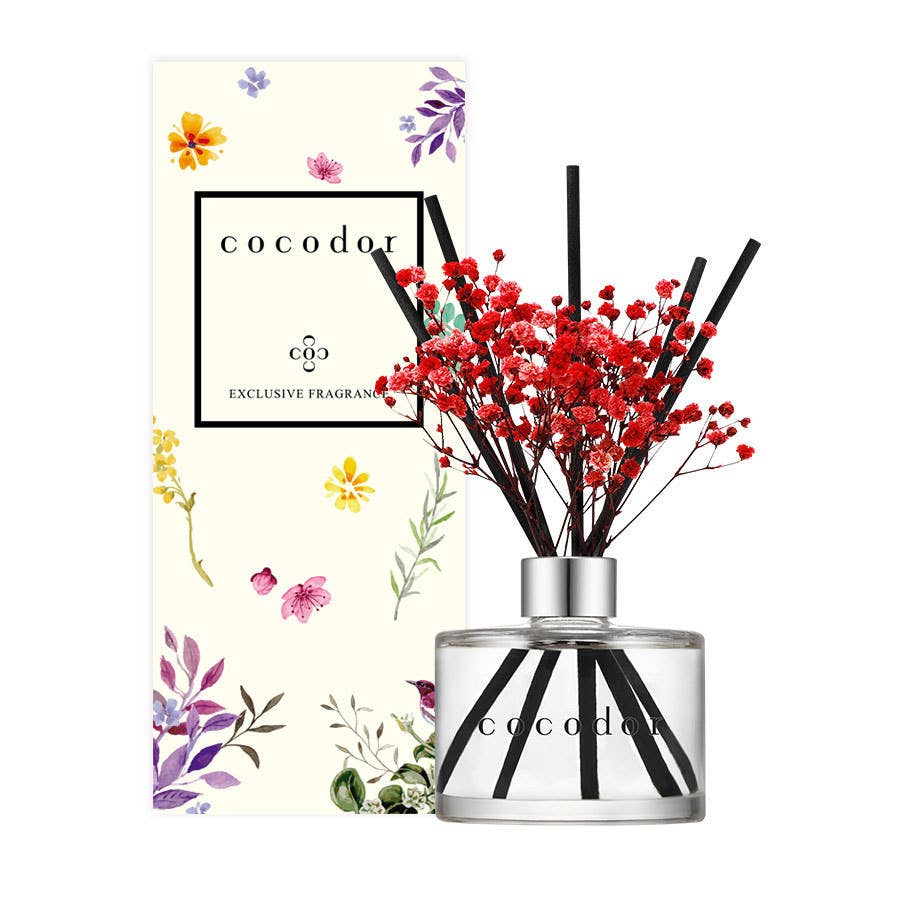 Cocodor Flower Diffuser/Black Cherry Red Flower 200ml