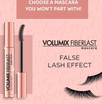Eveline Cosmetics Volumix Fiberlast Ultra false lash effect mascara