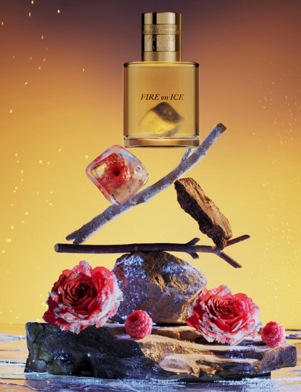 Lattafa Fire on Ice Eau de Parfum 110ml
