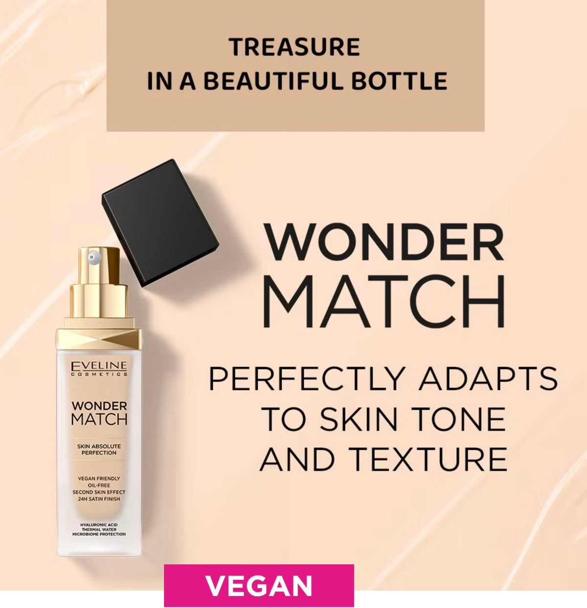 Eveline Cosmetics Wonder Match Face Foundation