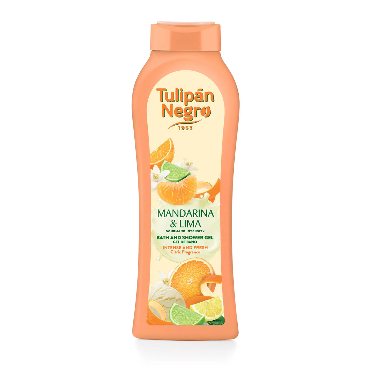 Tulipan Negro Gel da bagno al mandarino e lime 650 ml