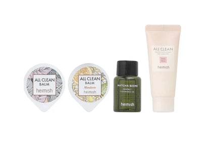 Heimish Dear Bare Skin Cleansing Kit Balm 2x5ml + Oil 17ml + Gel 20ml