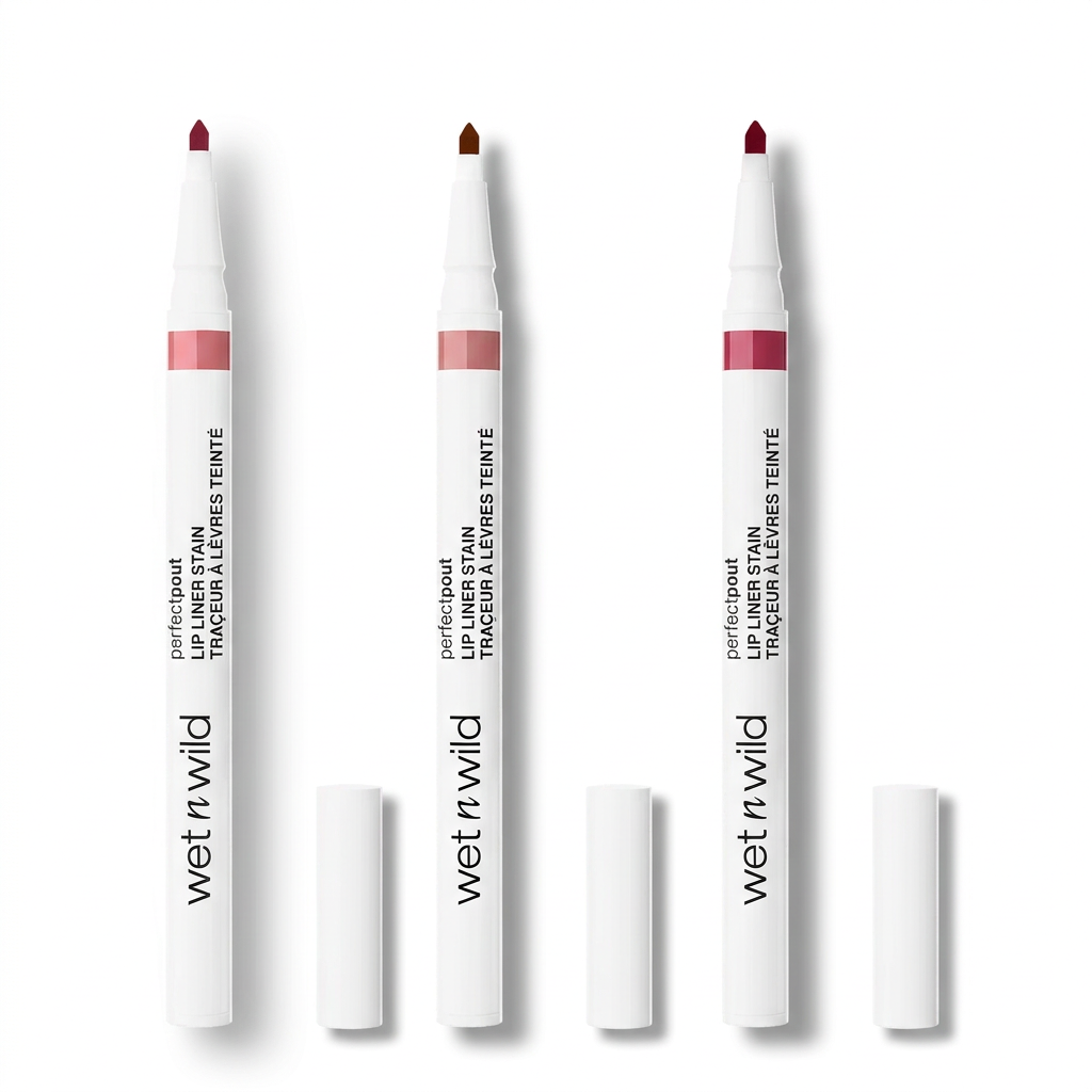 Set di tre Wet n Wild Perfect Pout Lip Liner Stain