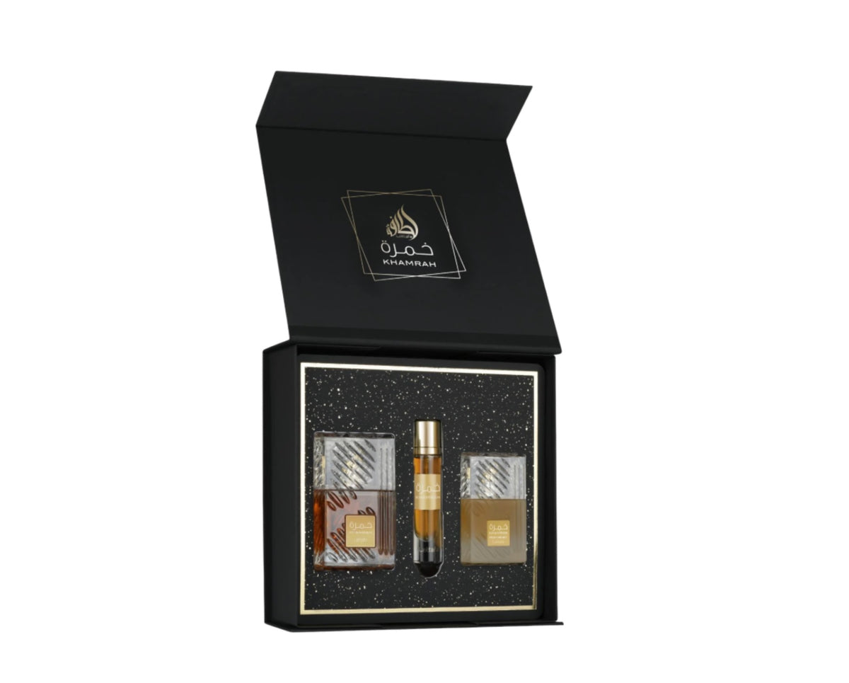 Set Lattafa Khamrah 3 pezzi