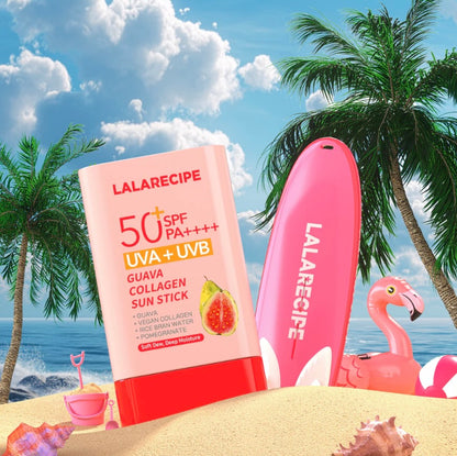 LALARECIPE Guava Collagen Sun Stick 20gr