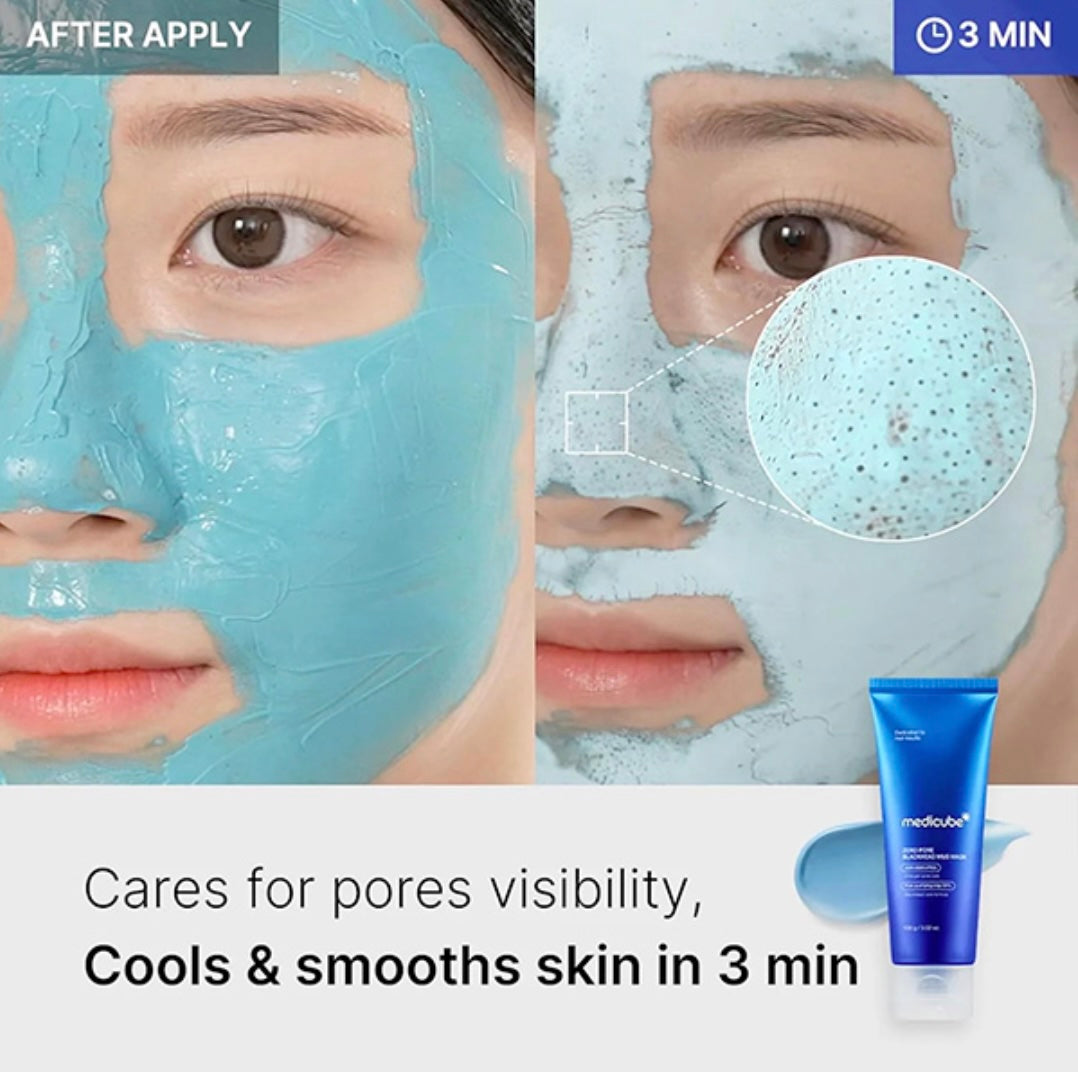 Medicube Zero Pore Blackhead Mud Mask 100gr