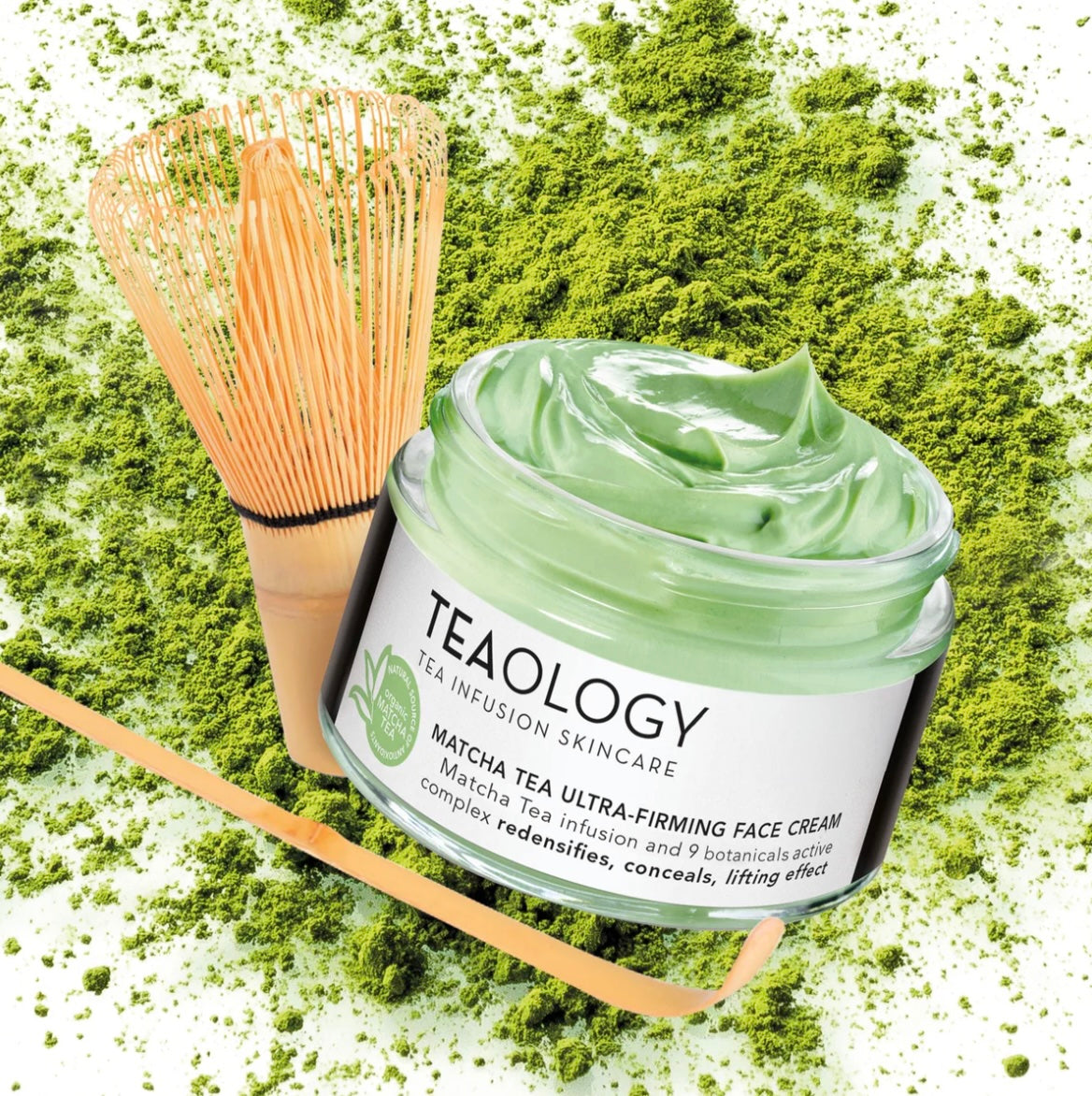 Teaology Matcha Tea Crème Visage Ultra-Raffermissante 50ml