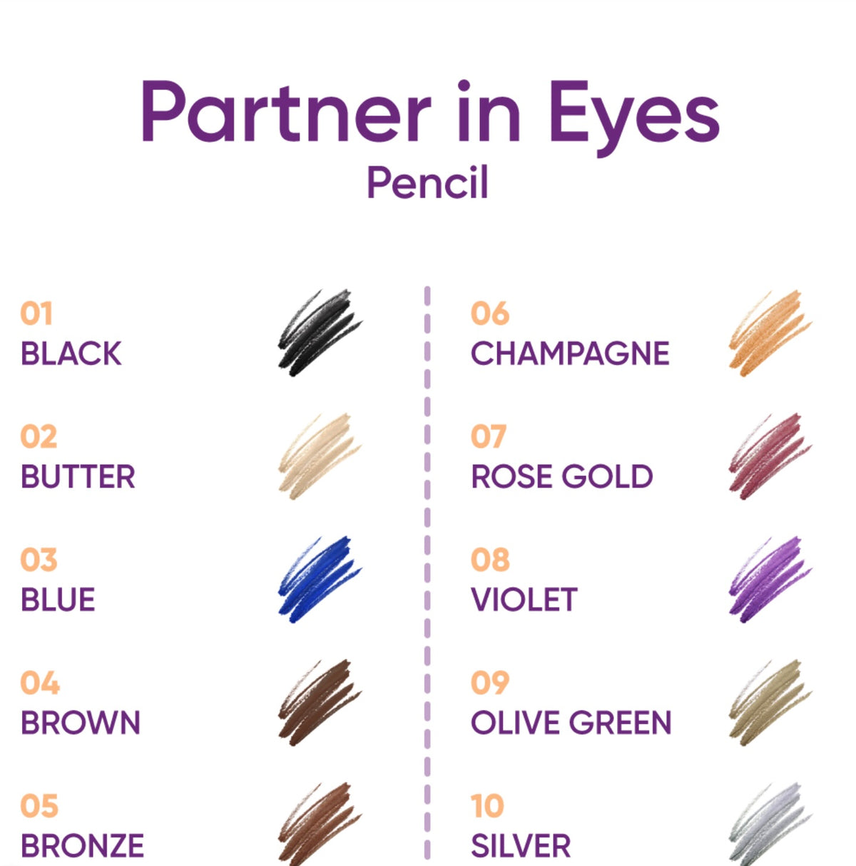 Nejha Partner in Eye Pencil  Matita Occhi Waterproof 1,20gr