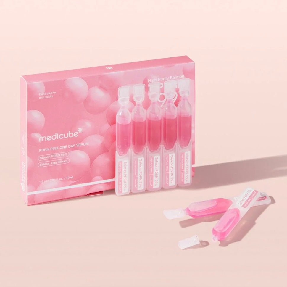 Medicube Salmon Dna Pdrn Pink One Day Serum 99 Intensive 10 fiale 1,5ml