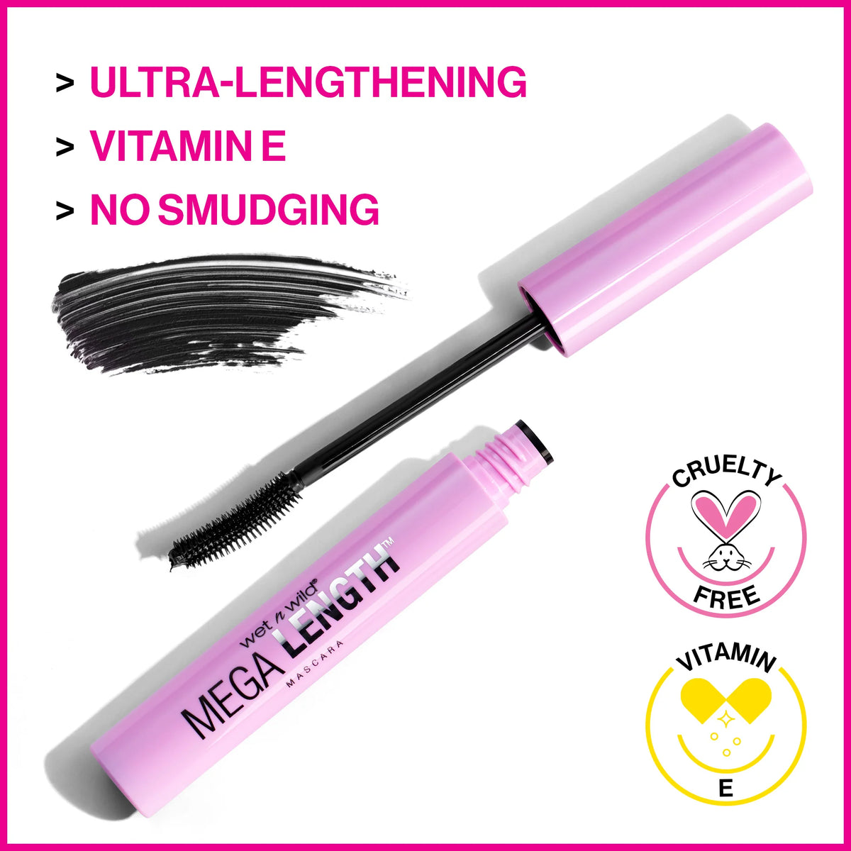 Wet n Wild Mega Length Mascara - Black