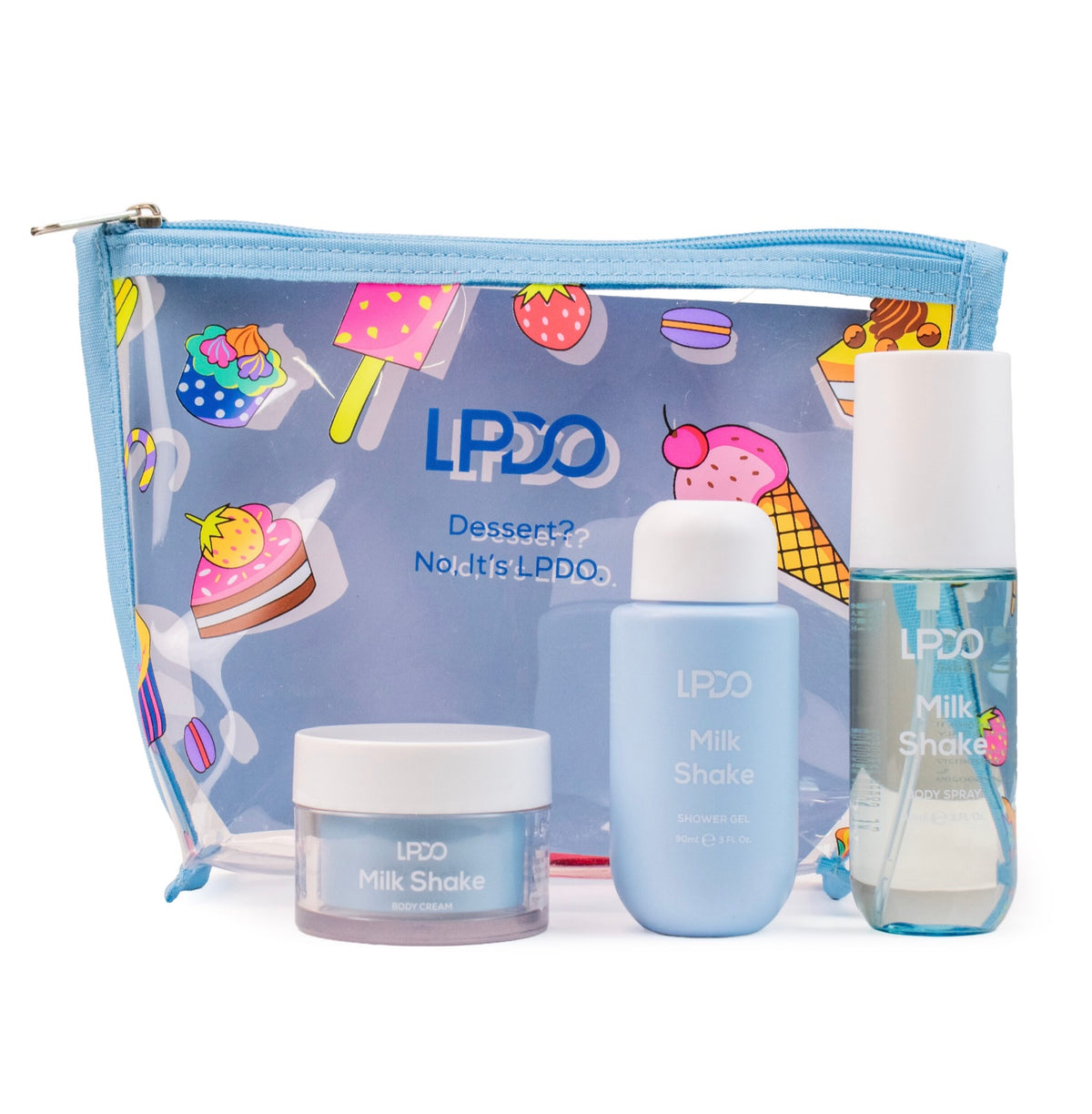 LPDO Summer Kit 2026 Body Spray 90ml Shower Gel 90ml Body Cream 50ml