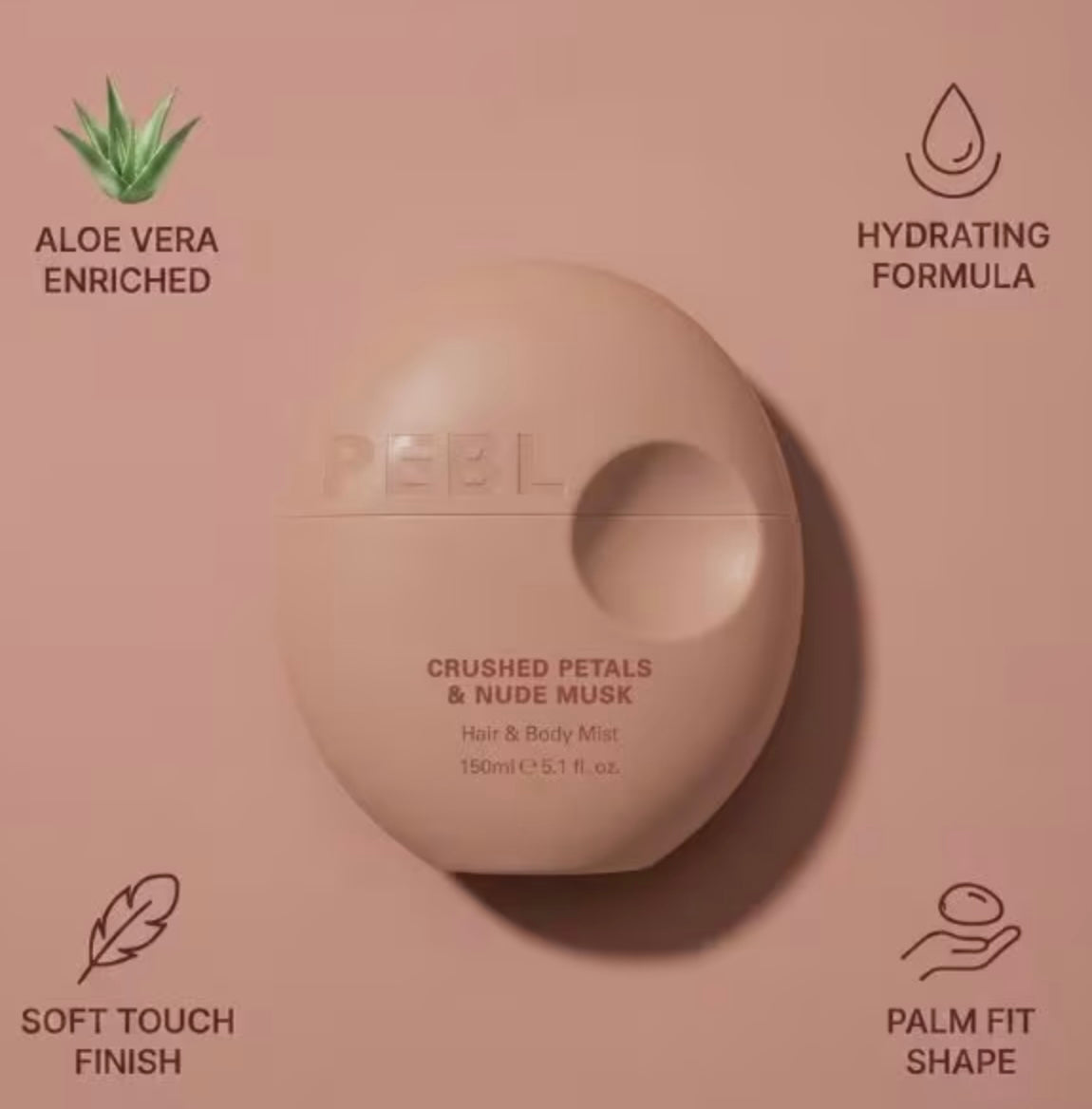 PEBL Hair & Body Mist 150ml