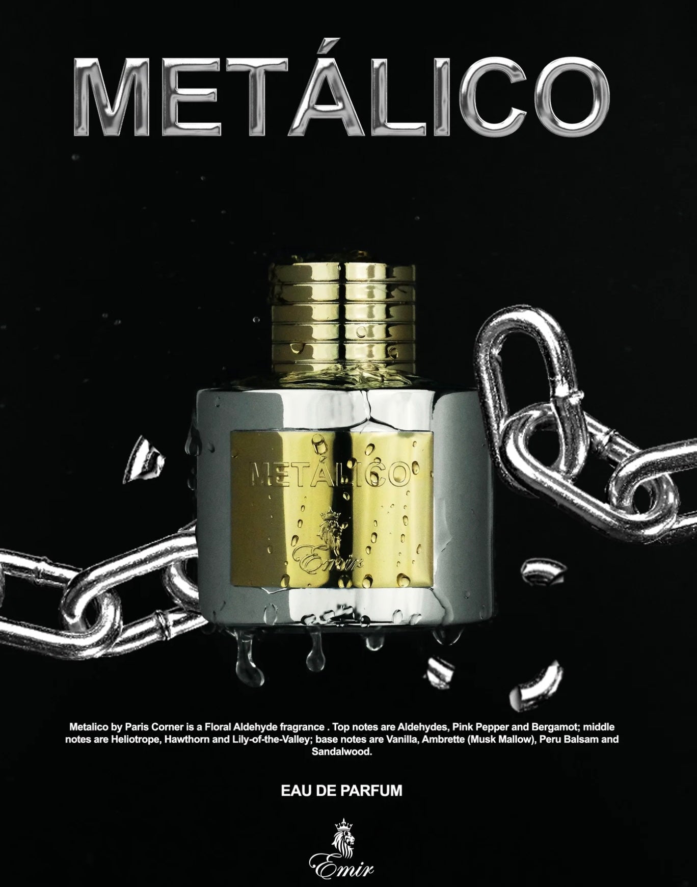 Paris Corner Emir Metalico edp 100ml