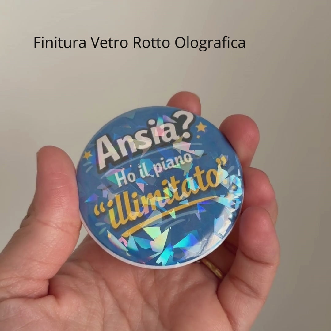 Calamita Personalizzata con Foto - Piccola (ø58 mm)