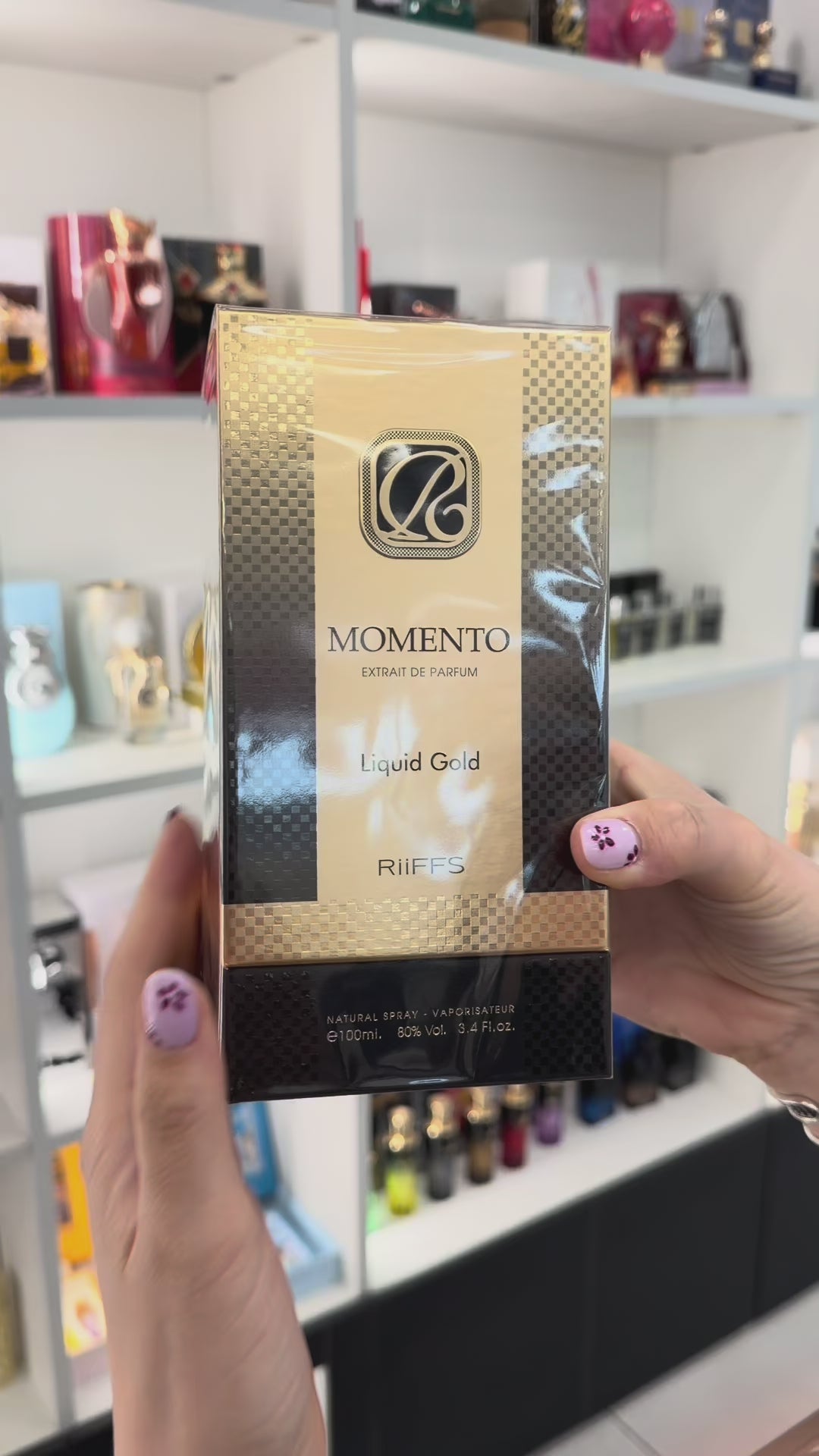 Riiffs Momento Liquid Gold Extrait De Parfum 100ml