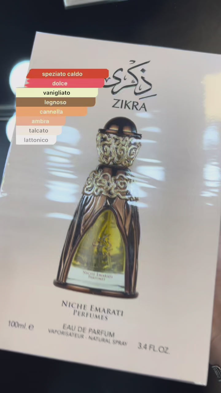 Niche Emarati Zikra edp 100ml by Lattafa