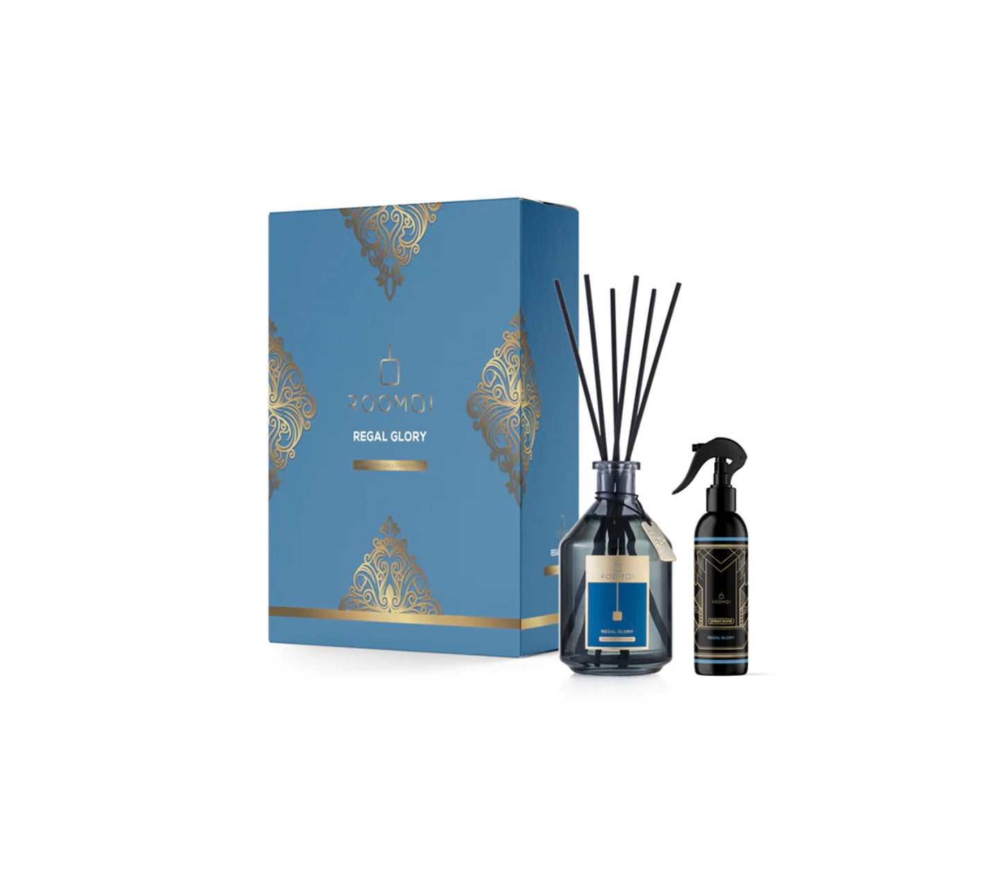 Roomoi Regal Glory 200ml + Spray Room 100ml + Sticks