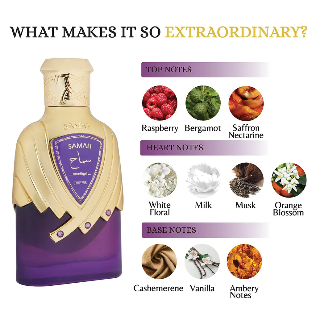 Riiffs Samah Amethyst Extrait De Parfum 100ml