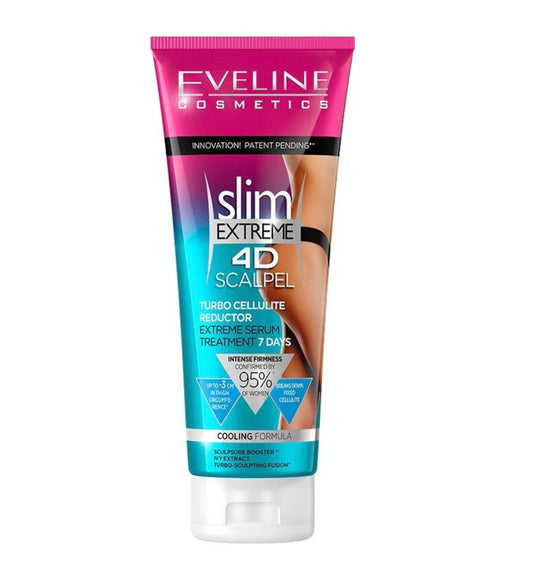 Eveline Cosmetics slim extreme 4D scalpel turbo cellulite reductor extreme serum treatment 7days