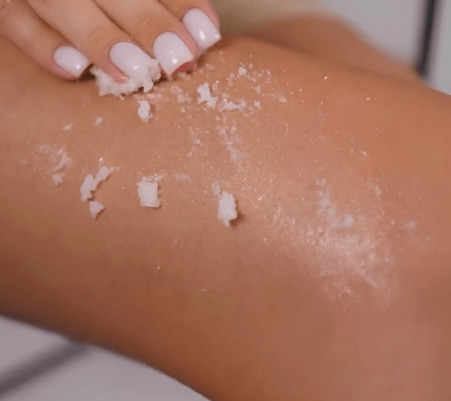 Silium scrub corpo detergente - talco & fiore di cotone