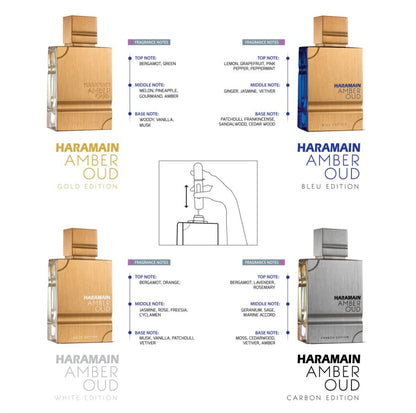 Al Haramain Amber Oud Collection Gift Set 60mlx4