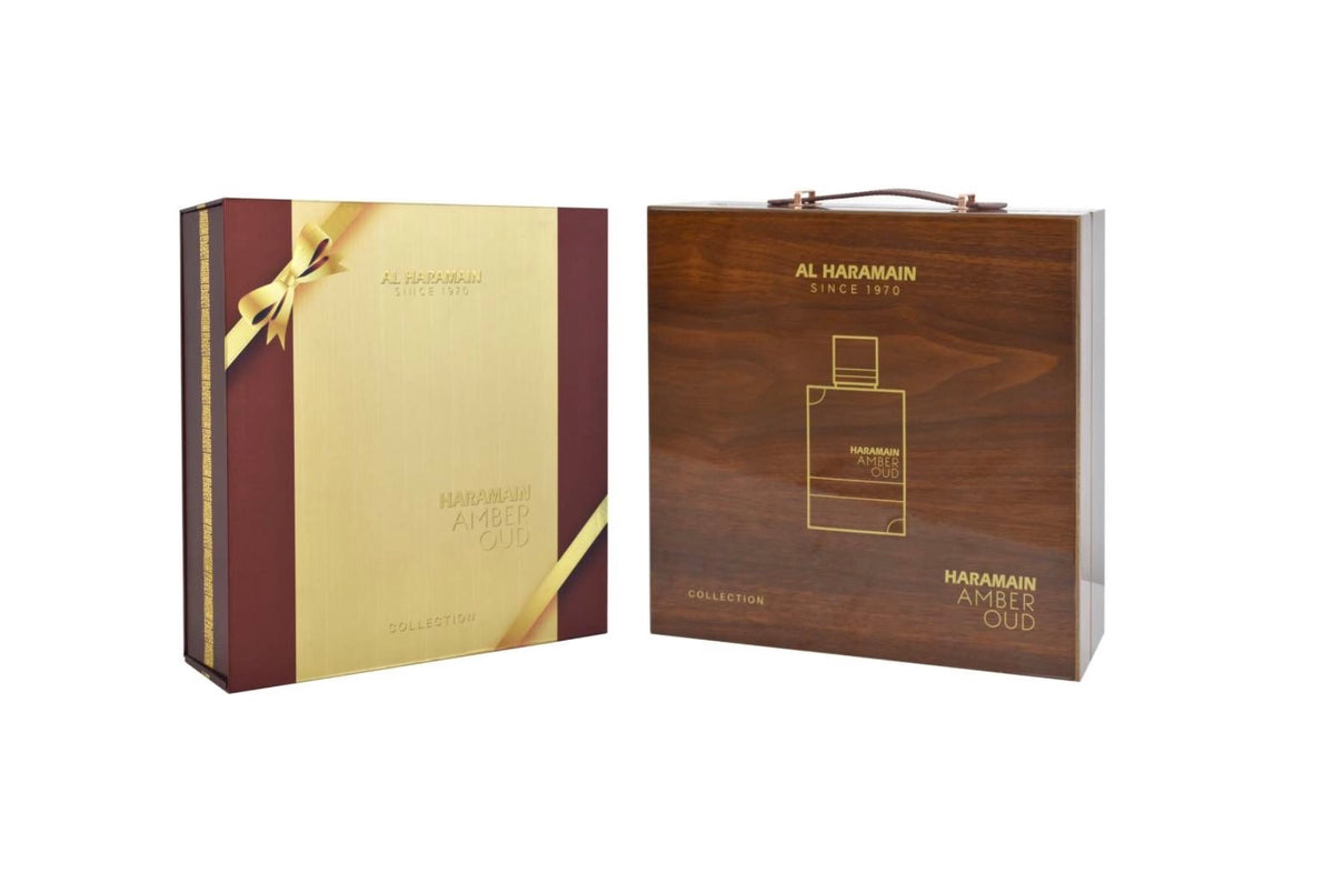 Al Haramain Amber Oud Collection Gift Set 60mlx4