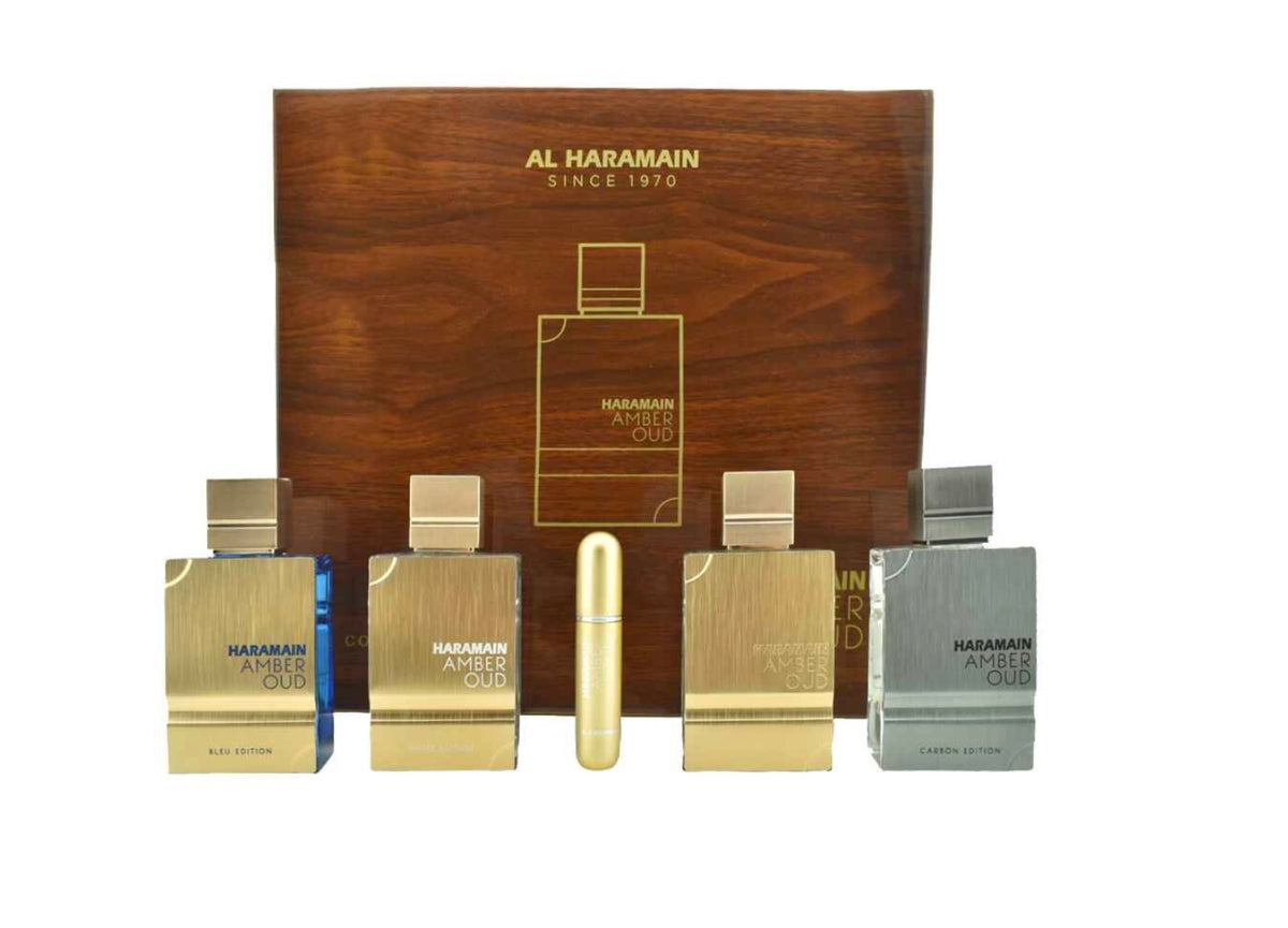 Al Haramain Amber Oud Collection Gift Set 60mlx4
