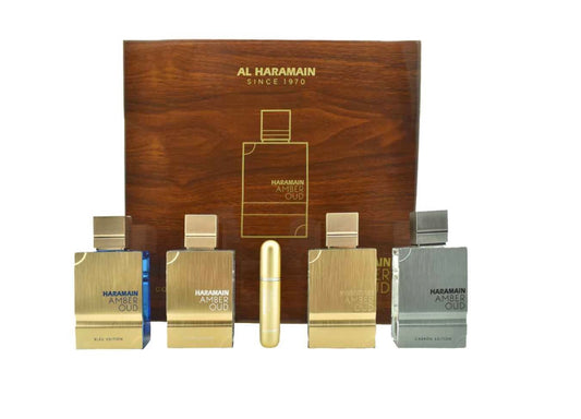 Al Haramain Amber Oud Collection Gift Set 60mlx4