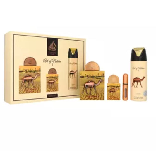 Lattafa Pride Art Of Nature I edp 100ml + edp 20ml + deo spray 200ml