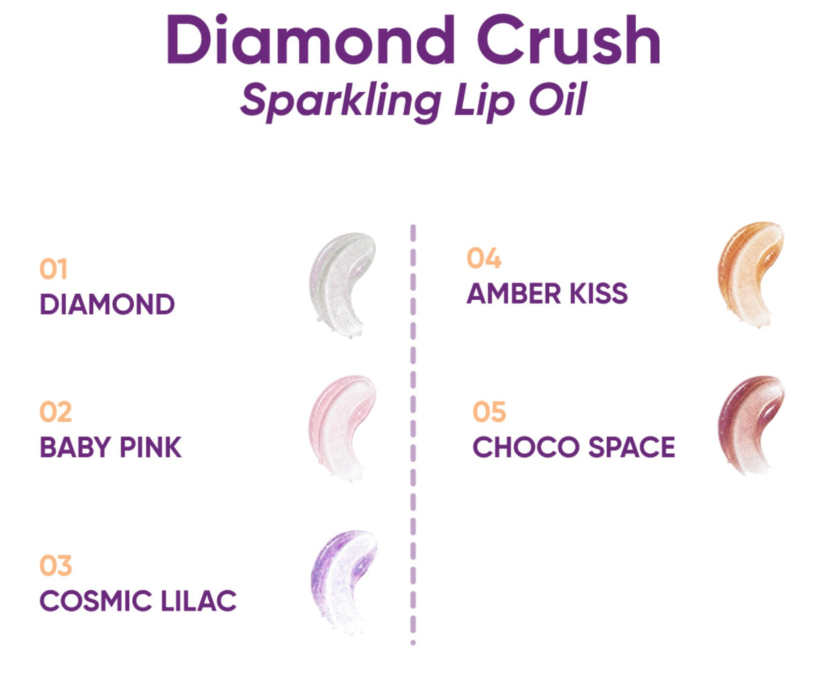 Nejha Diamond Crush Lip Oil Scintillante 3ml