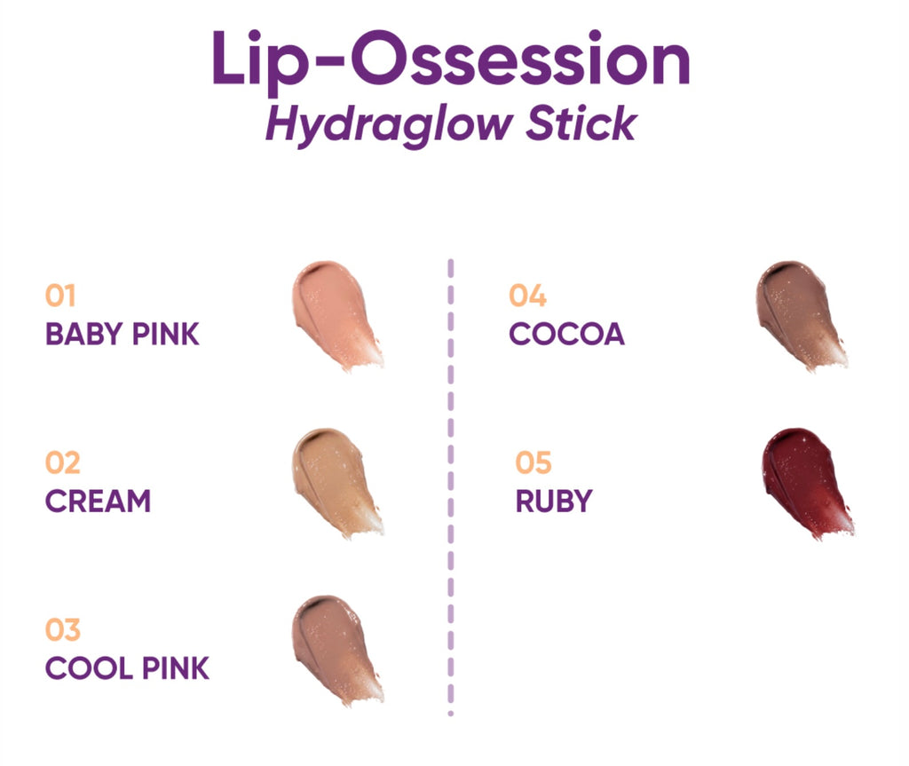 Nejha Lip-Ossession Hydraglow Stick Ultra shiny Gloss in Stick 3gr