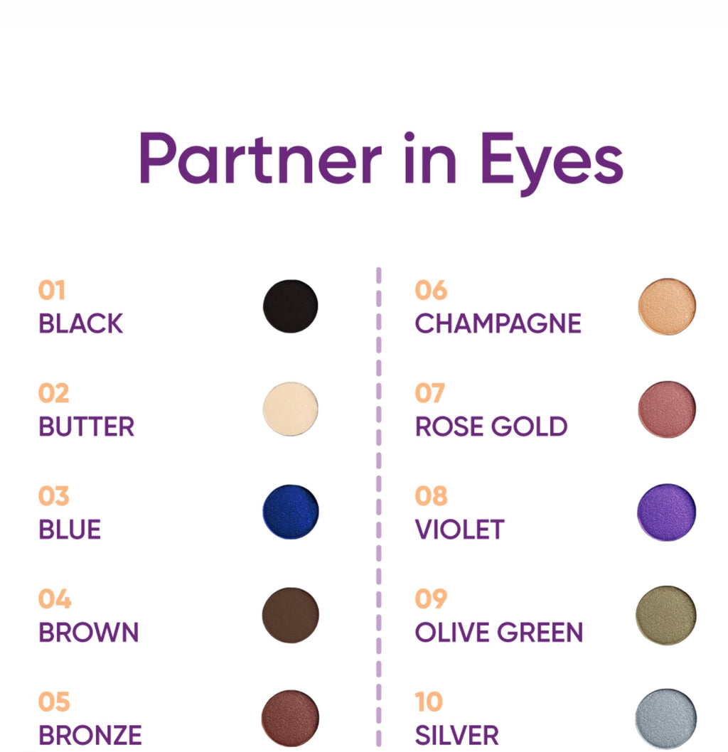 Nejha Partner in Eye Ombre à Paupières en Poudre 2,1g