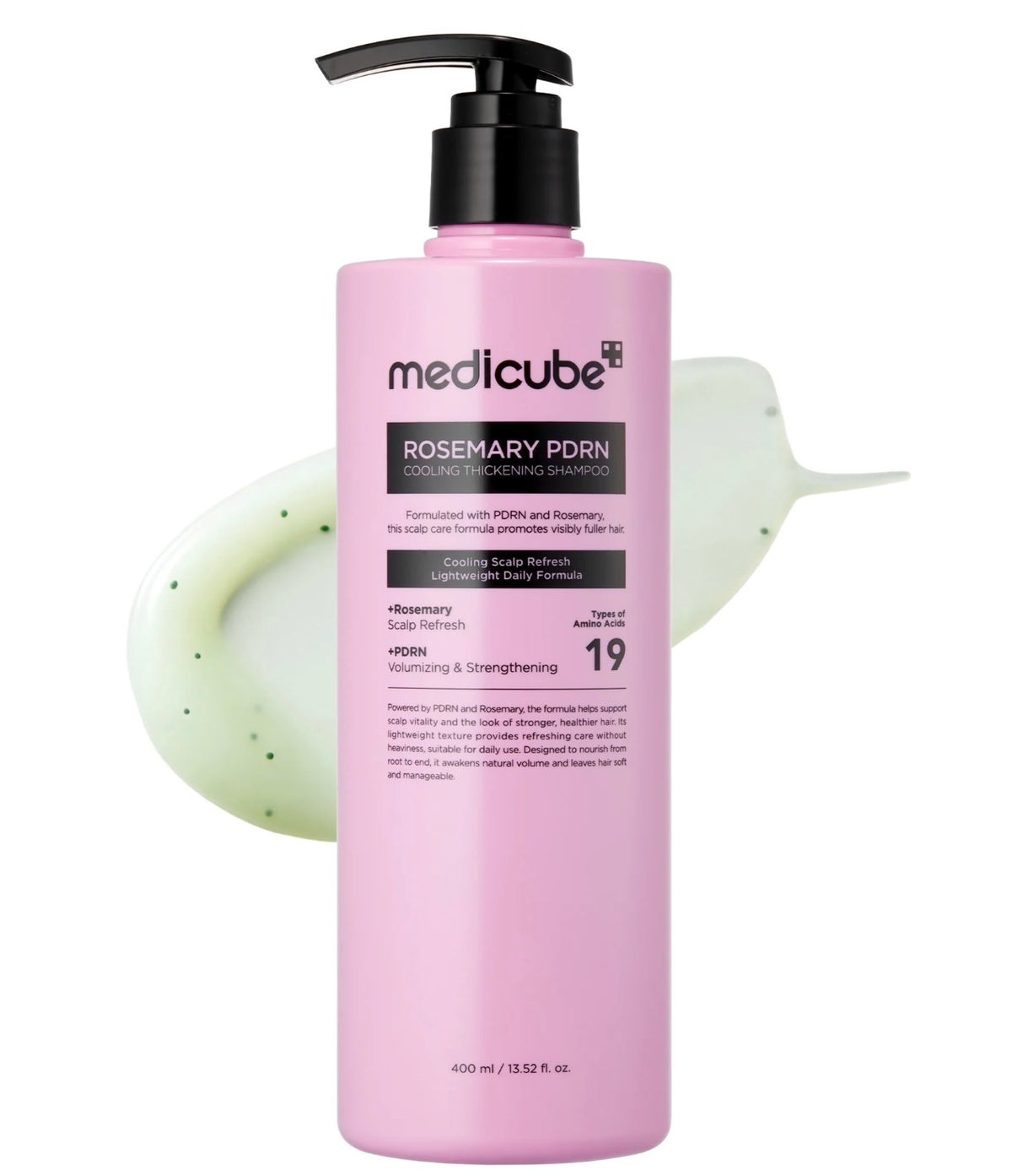 Medicube Rosemary PDRN Cooling Thickening Shampoo 400ml