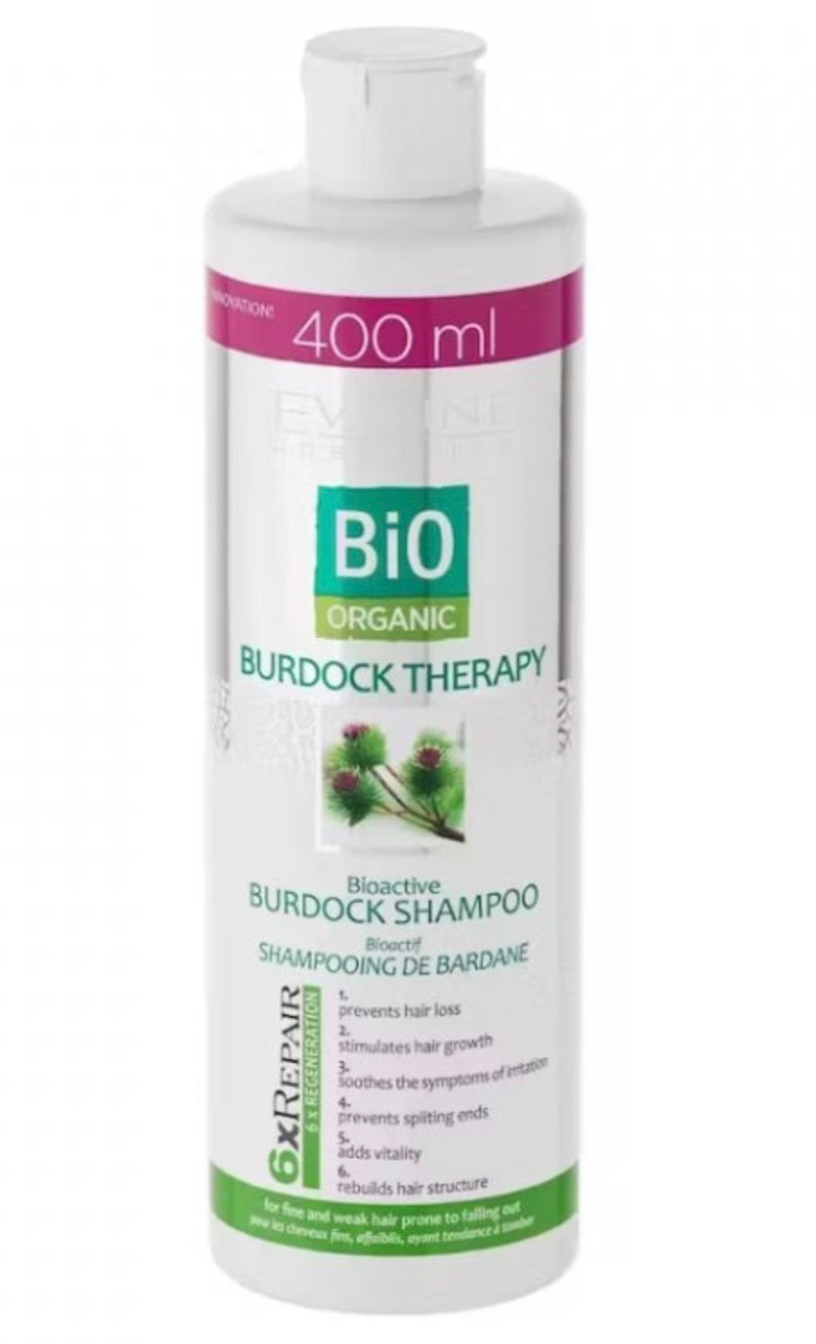 Eveline Cosmetics Bio Organic Shampoo 400ml