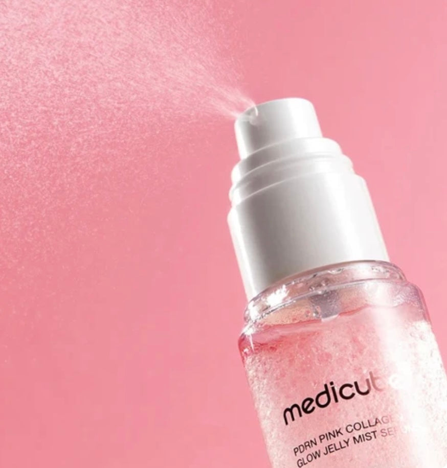 Medicube PDRN Pink Collagen Glow Jelly Mist Serum 60ml