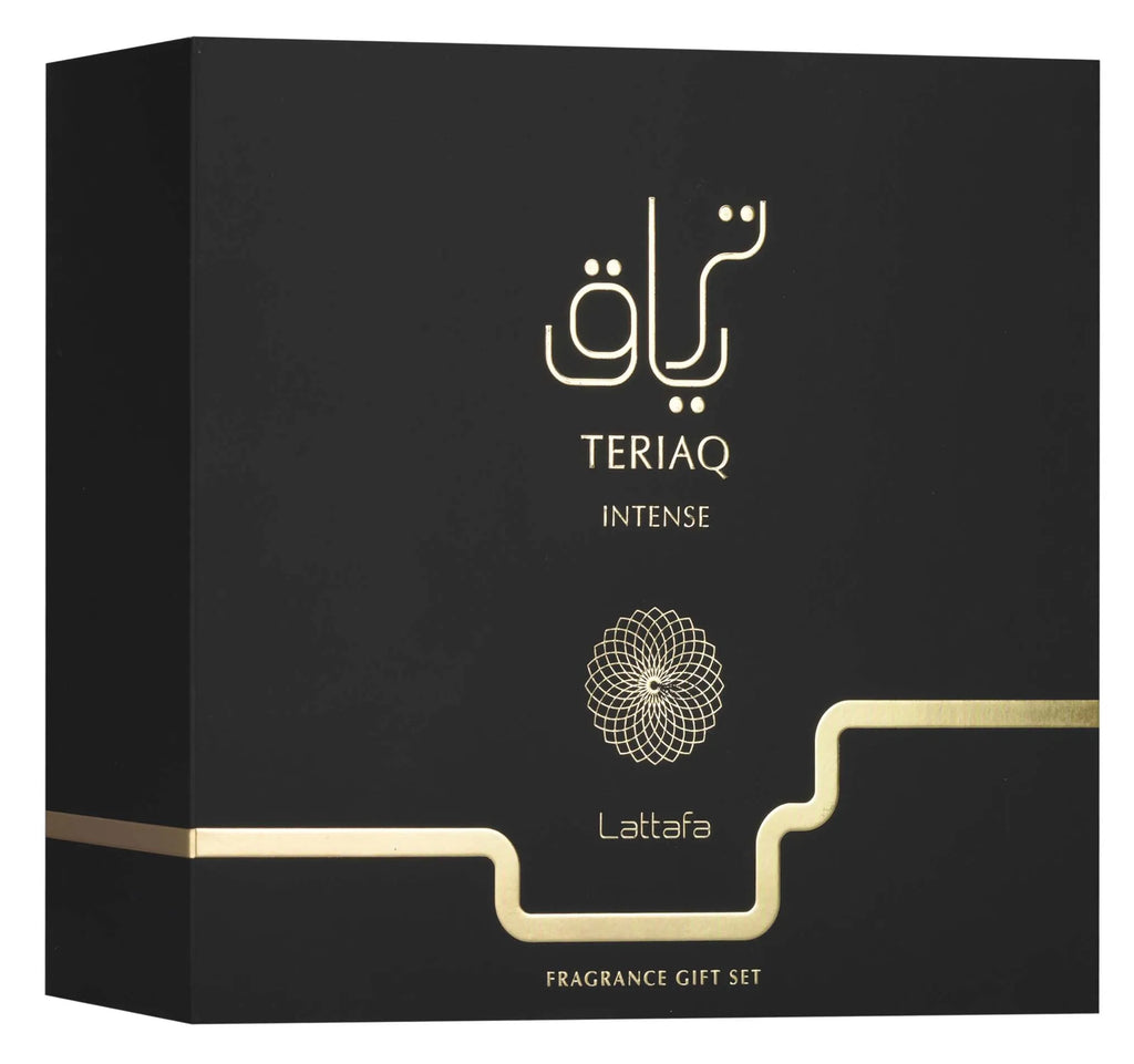 Set Lattafa Teriaq Intense 3 pezzi