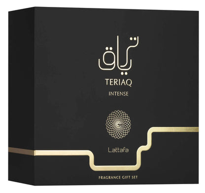 Set Lattafa Teriaq Intense 3 pezzi