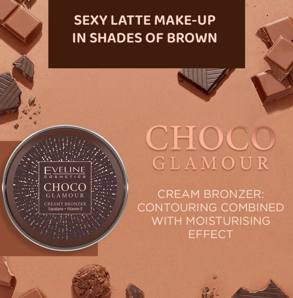 Eveline Cosmetics Choco Glamour Creamy bronzer