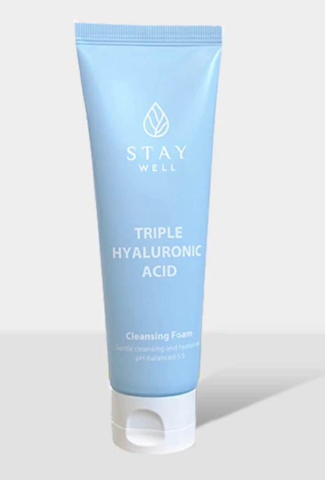 STAY WELL  Triple Hyaluronic Acid Cleansing Foam 130ml