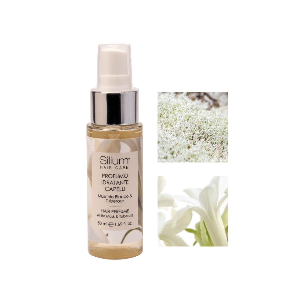 Silium profumo per capelli idratante - muschi bianco & tuberosa