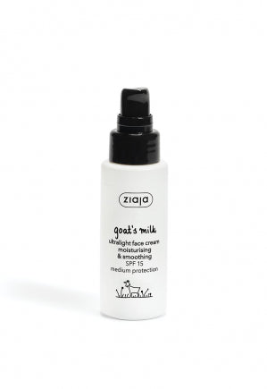 Ziaja crema viso SPF15 ultralight latte di capra 50ml